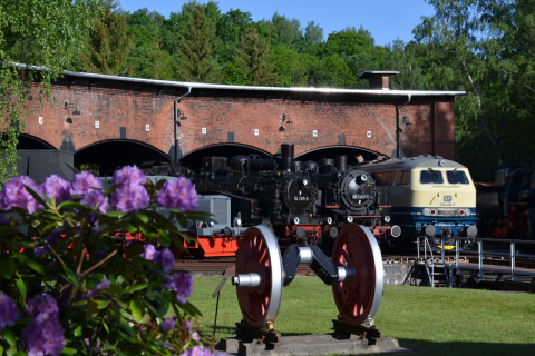 Eisenbahnmuseum Schwarzenberg – Der Lo(c)kschuppen im Grünen! Foto: Tim Zolkos sen.